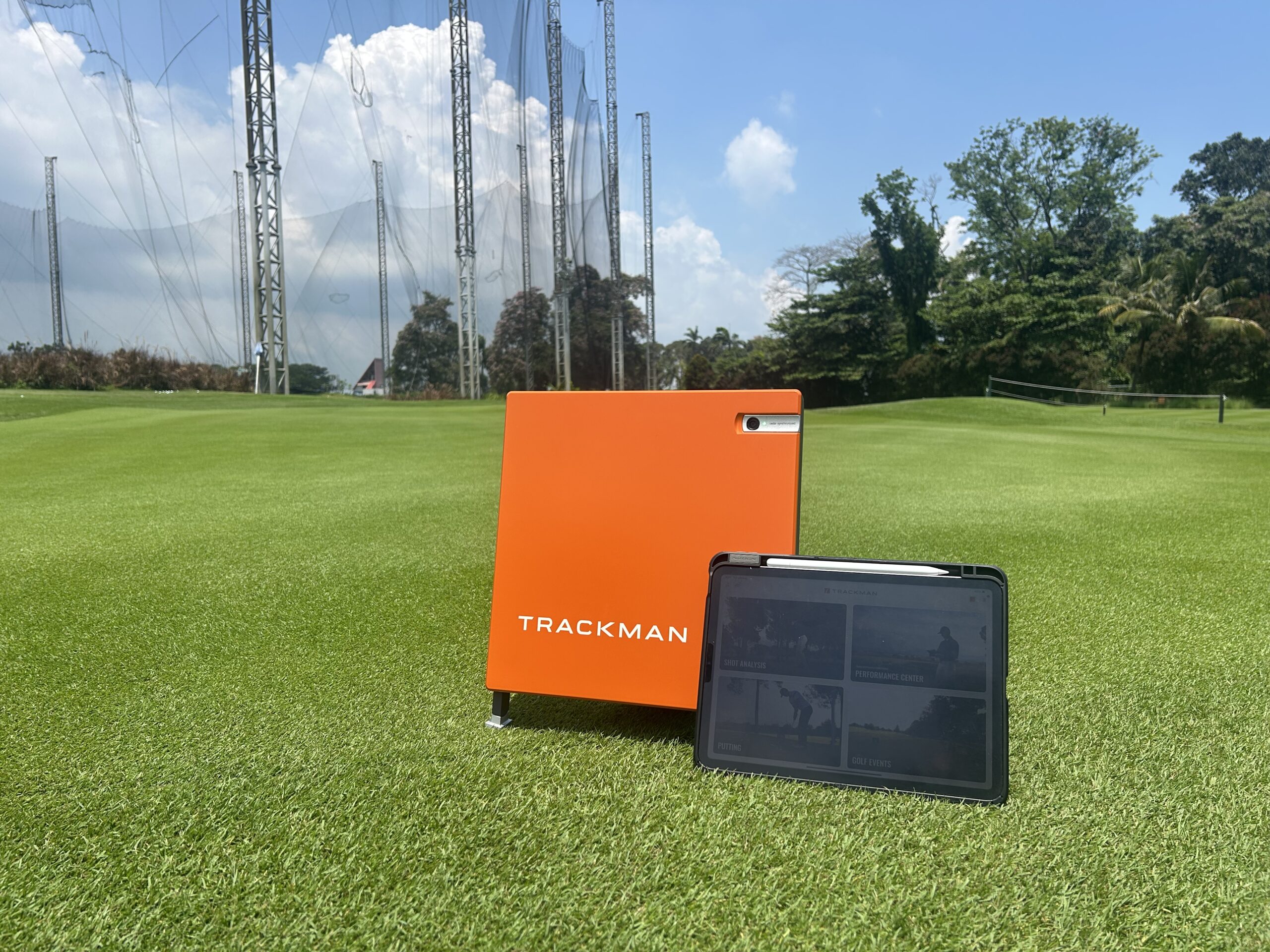 Trackman launch monitor — purposeful, data-informed practice